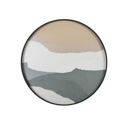 Accessoire  verre beige / Plateau Slate Ø 61 cm - Pour tables gigognes Ø 62 cm - Ethnicraft