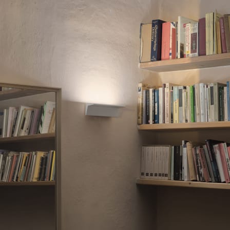 Applique salle de bains Zena LED métal blanc / IP44 - Nemo