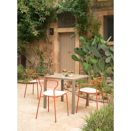 Chaise empilable Apero métal - Emu