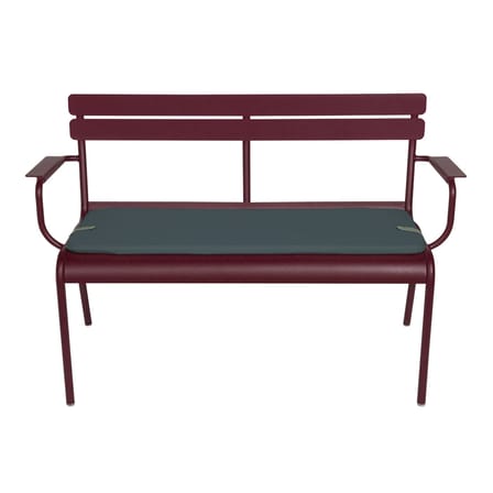 Cuscino per panca Color Mix tessuto blu / 106 x 35 cm - Fermob