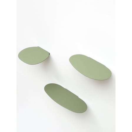 Set de 3 étagère Isola céramique - Moustache