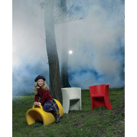 Fauteuil enfant Trioli plastique jaune - Magis