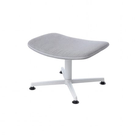 Arba Footrest textile grey / Fabric - Bouroullec, 2024 - raawii