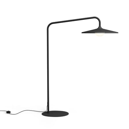 Lampadaire d'extérieur Archigrande métal gris / Surdimensionné - H 233 cm - Fatboy