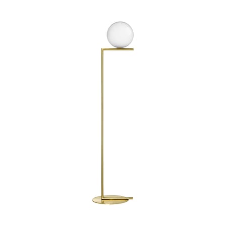 Lampadaire IC F1 verre métal / H 135 cm - Michael Anastassiades, 2014 - Flos