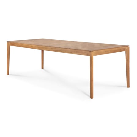 Table rectangulaire Bok OUTDOOR bois naturel / 250 x 100 cm - 10 personnes - Ethnicraft
