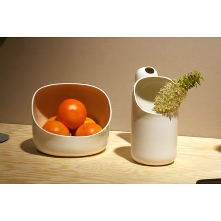 Ô Vase ceramic white / Ceramic - Moustache