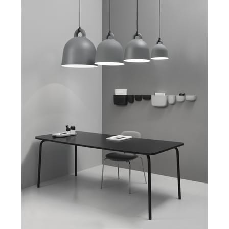 Pocket 3 Wall storage plastic material black / W 10 x H 14 cm - Normann Copenhagen