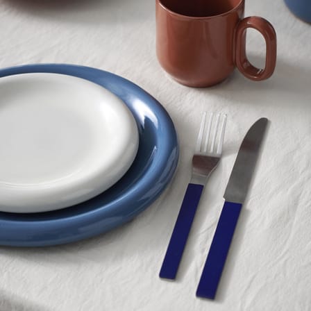 Set de 2 assiettes à dessert Barro céramique / Ø 18 cm - Hay