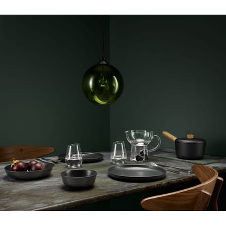 Assiette Nordic kitchen céramique noir / Ø 22 cm - Grès - Eva Trio