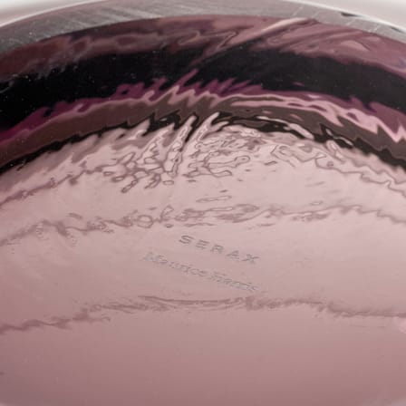 Vase Cameo IN&OUT 02 verre rose - Serax