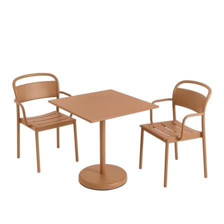 Fauteuil empilable Linear métal - Muuto