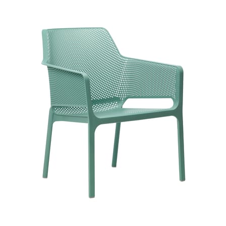 Fauteuil empilable Net Relax vert - NARDI