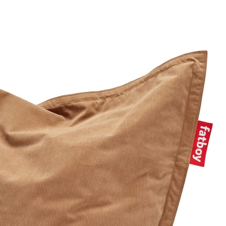 Original Slim Cord Pouf textile beige / 100% recycled - Corduroy - Fatboy