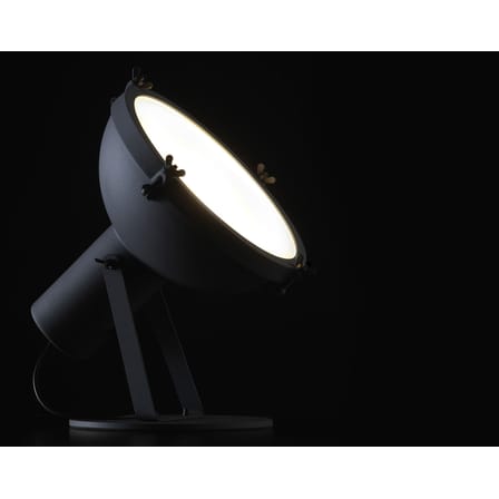 Lampada da posa Projecteur 365 metallo grigio di Le Corbusier - Ripubblicato nel 1954 - Nemo