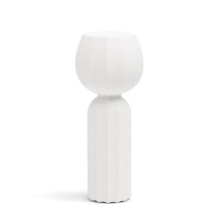 Lampadaire d'extérieur Cucun plastique blanc LED / Outdoor - Ø 77 x H 190 cm - Slide
