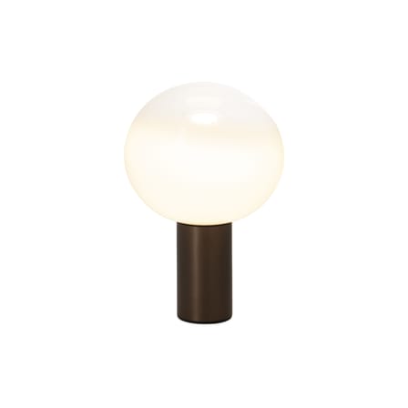 Lampe de table Laguna verre or métal / Ø 26 x H 38 cm - Artemide