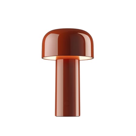 Lampe extérieur sans fil rechargeable Bellhop LED rouge - Flos