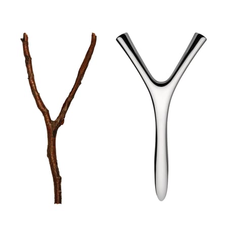 Ouvre-bouteille Virgula Divina métal - Alessi