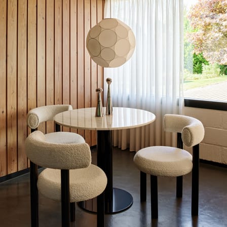 Pendelleuchte Soft Medium textil weiß / Ø 45 cm - Tom Dixon