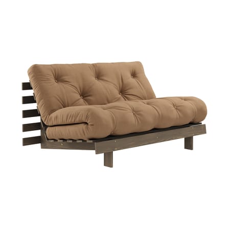 Canapé convertible Roots / L 140 cm - 3 positions / Structure marron - KARUP DESIGN