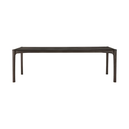 Table rectangulaire PI bois marron / 240 x 100 cm - 10 personnes - Ethnicraft