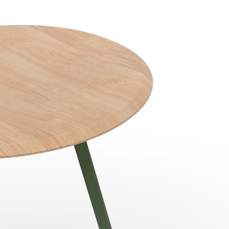 Tabouret Gustave métal vert - Hartô