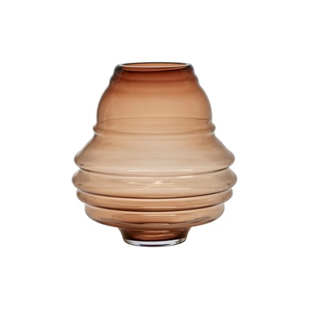 Vase Cameo IN&OUT 02 verre marron - Serax