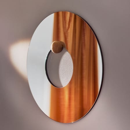 Castellum Wall mirror glass mirror / Ø 80 cm - AYTM