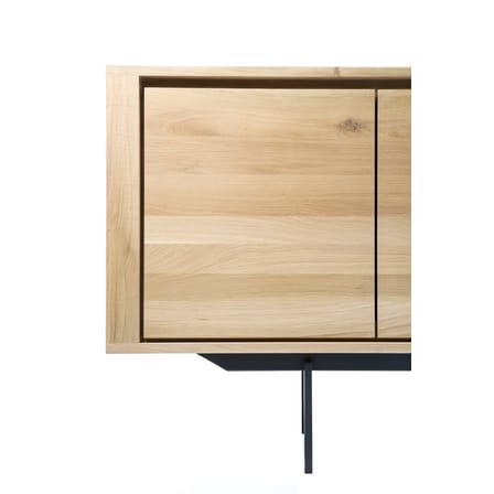 Buffet Shadow bois naturel / Chêne massif  - L 224 cm / 3 portes & 3 tiroirs - Ethnicraft