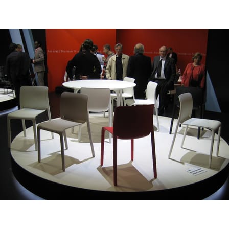 Chaise empilable First plastique vert / Stefano Giovannoni, 2007 - Magis
