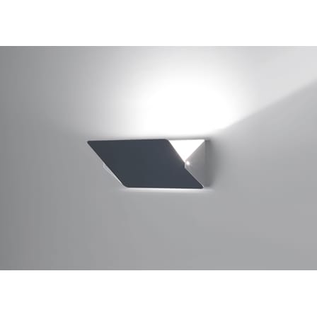 Applique  métal gris à volet pivotant LED /Charlotte Perriand, 1962 - Nemo