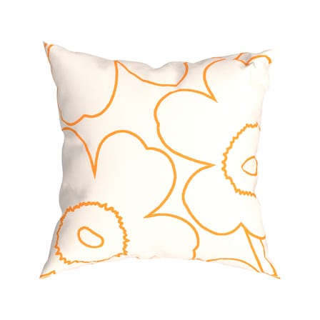 Housse de coussin Piirto Unikko tissu blanc / 60 x 60 cm - Marimekko