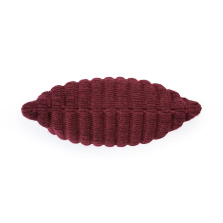 Kissen Ridge textil rot / 45 x 45 cm - handgewebt - Tom Dixon