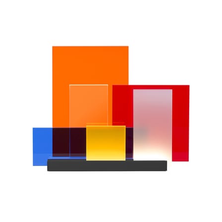 Lampe de table On lines LED plastique multicolore / Modulable - Nemo