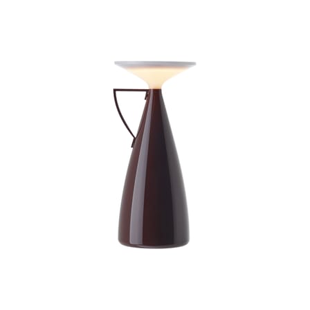 Lampe sans fil rechargeable Camomille LED rouge / By Philippe Starck - Recyclé - Kartell