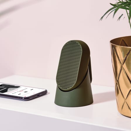Enceinte Bluetooth Mino T - 5W / Etanche - Mousqueton intégré / Station d'accueil - Lexon