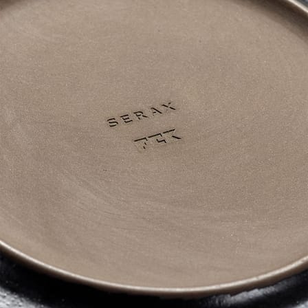 Piatto da forno FCK Large ceramica nero / Ø 25 x H 9,8 cm - Serax
