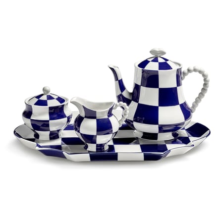 Pot à lait Fête des Bêtes céramique bleu - Serax