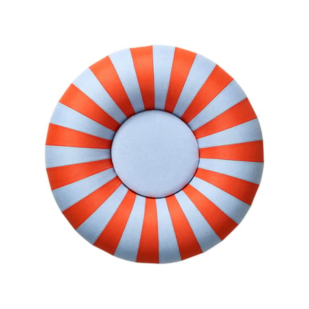 Pouf d'extérieur gonflable Float Medium tissu multicolore / Ø 100 cm - STUDIO ABOUT
