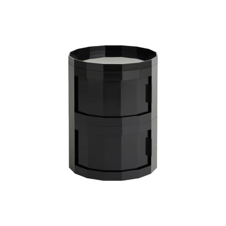 Rangement Facet Low / H 49 cm - 2 portes / Avec roulettes - Hay