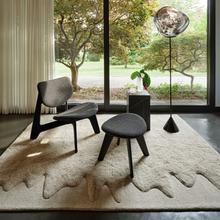 Wobble Rug textile beige / 200 x 300 cm - Tom Dixon