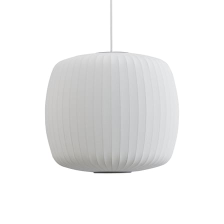 Suspension Bubble Roll tissu blanc / Ø 42 x H 39 cm - Hay