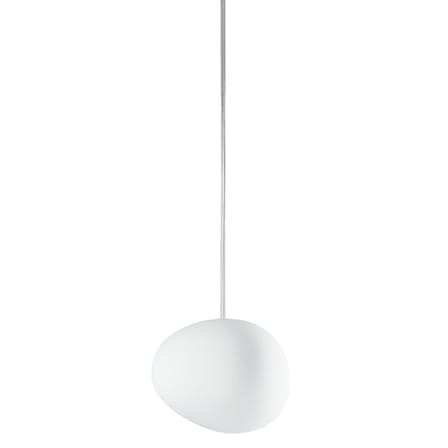 Suspension Gregg Piccola verre blanc / L 13 cm - Ludovica+Roberto Palomba, 2008 - Foscarini