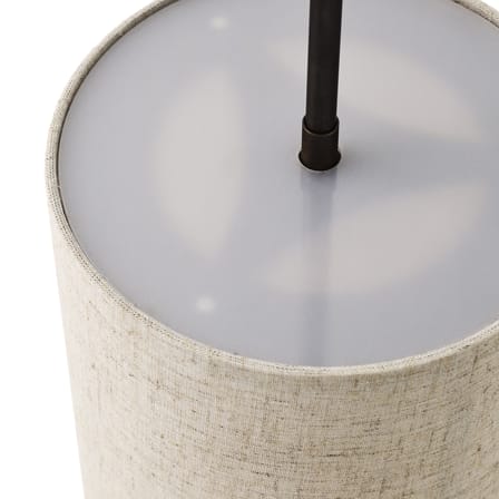 Suspension Hashira tissu beige / Ø 18 x H 60 cm - Lin - Audo Copenhagen