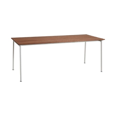 Table rectangulaire Traverse bois marron / 190 x 83 cm - Hay