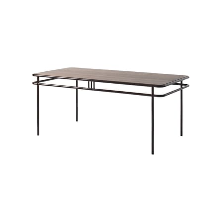 Table rectangulaire UD bois marron / 180 x 90 cm - 8 personnes - Tolix