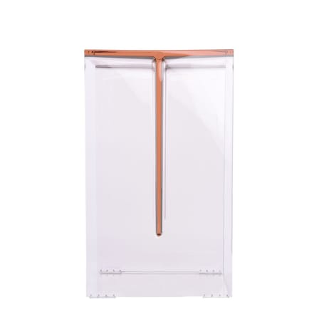 Table d'appoint Max-Beam plastique rose / Tabouret - Kartell