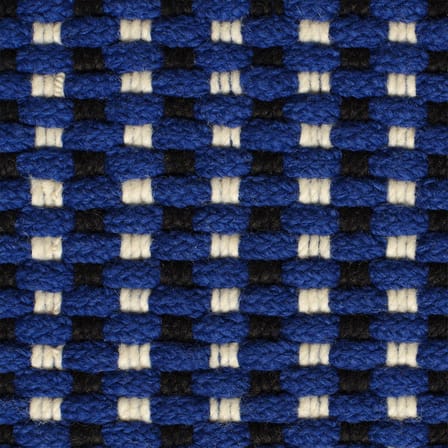 Teppich Cord textil blau / 70 x 250 cm - Recycelt - Tom Dixon