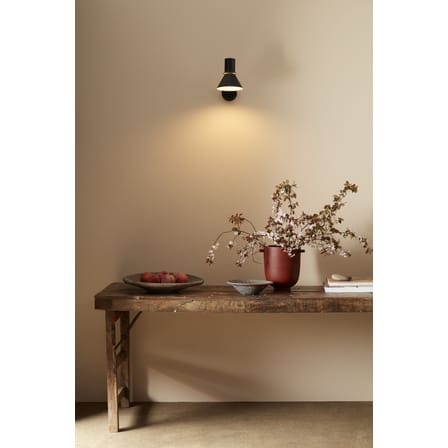 Wandleuchte mit Stromkabel Type 80 W2 metall schwarz / Gelenkarm - Netzanschluss - Anglepoise